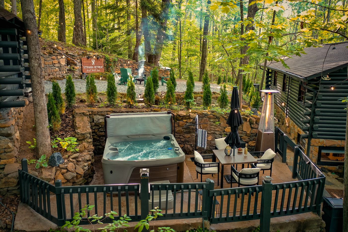 Cliffside terrace & hot tub 7